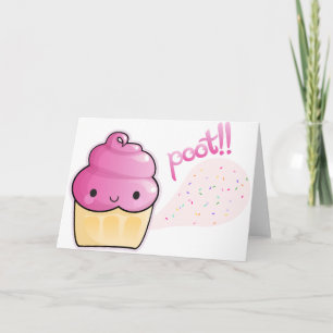 Muffinss Fart Sprinkles Kort