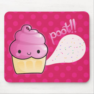 Muffinss Fart Sprinkles Rosa Musmatta
