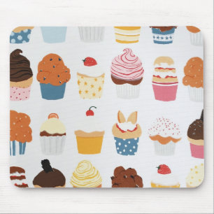 Muffinssortimentmousepad Musmatta