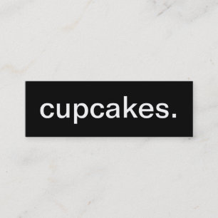 Muffinsvisitkort Mini Visitkort
