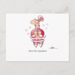 MUFFINSvykort vid April McCallum Vykort