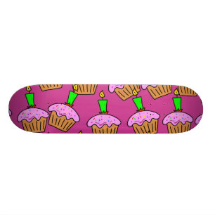 Muffintapet Skateboard Bräda 21,5 Cm