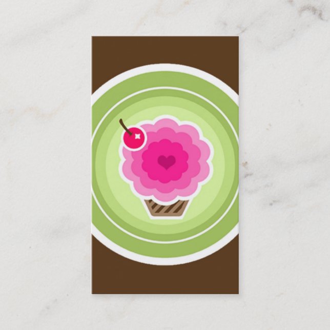 MUFFINVISITKORT FÖR 311 REGNBÅGE VISITKORT (Framsida)