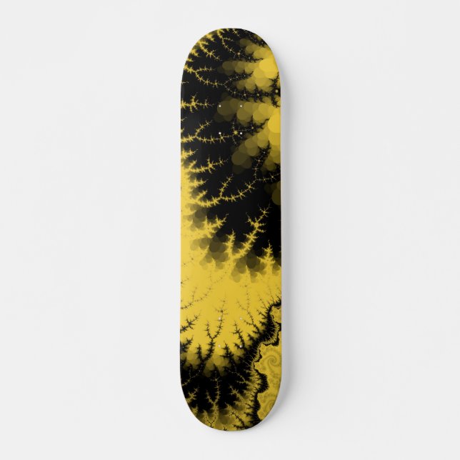 Mufflig Fjädrande Stjärna Skateboard (Framsida)