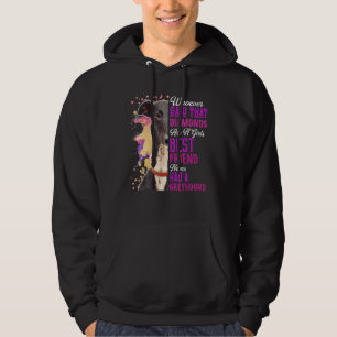 Mufflor Er En Flickas Bästa Vän Hund Mamma Mor Mu Hoodie