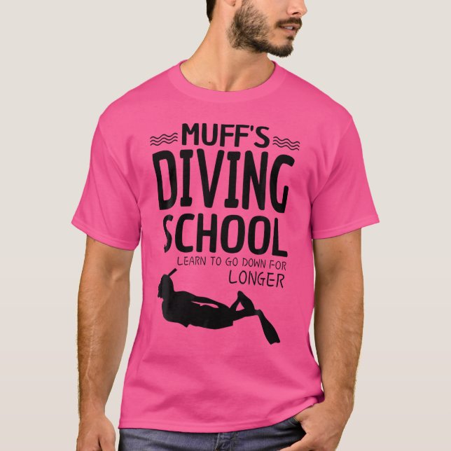 Muffs Diving School T Shirt (Framsida)