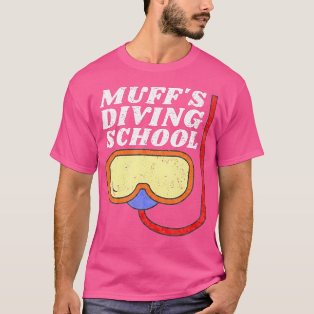 Muffs Diving School T Shirt (Framsida)
