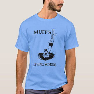 Muffs dyving School Shirt Halloween Funny Scuba Di T