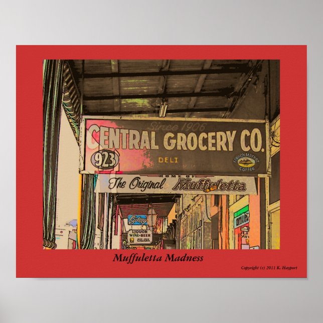 Muffuletta Galenhet Poster (Framsidan)