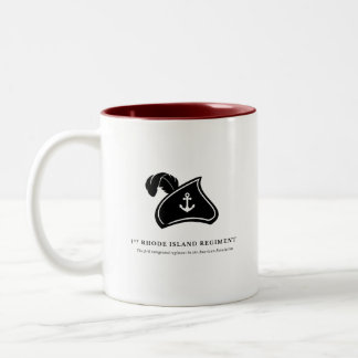 Mug — 1st Rhode Island Regiment Två-Tonad Mugg