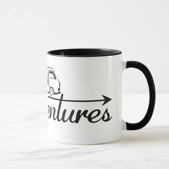 Mug 2 colors Van Adventures Mugg (Höger)