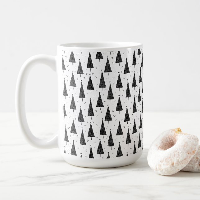 Mug (443 ml) - Christmas Pattern Kaffemugg (Med munk)