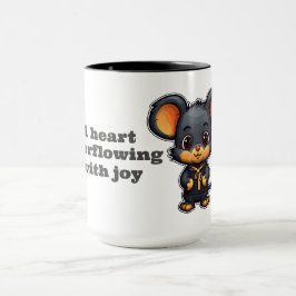 Mug A heart overflowing with joy Mugg