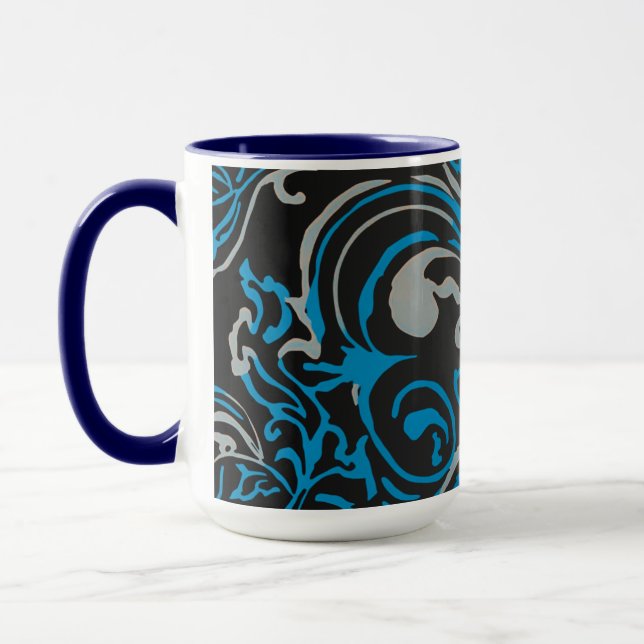 Mug Abstract design  Mugg (Vänster)