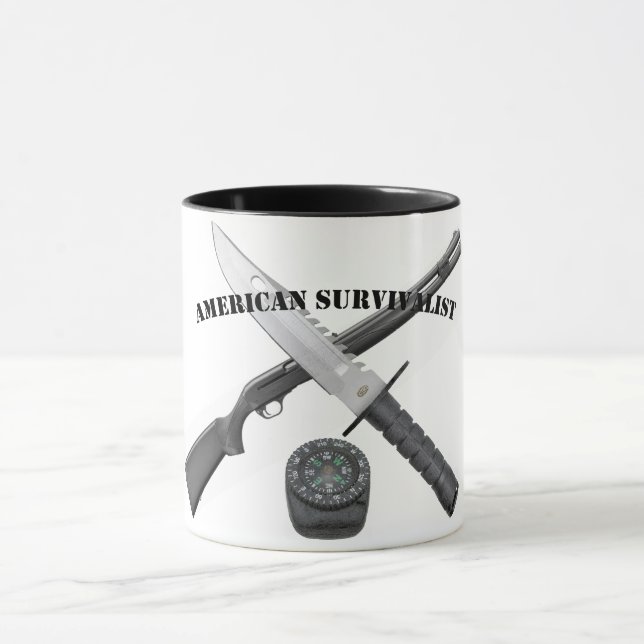 Mug AMERICAN SURVIVALIST Mugg (Center)