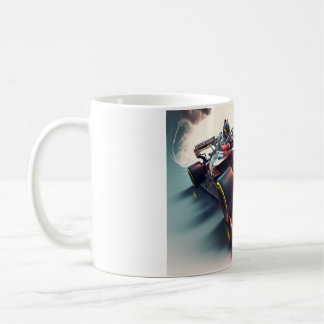 Mug art abstrait F1 Kaffemugg