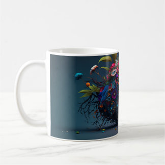 Mug art abstrait kaffemugg