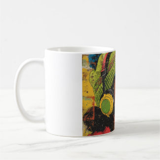 Mug art abstrait kaffemugg