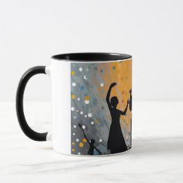 Mug art abstrait mugg