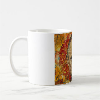 Mug art abstrait Poutine Kaffemugg