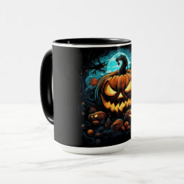 Mug Autumn Dream in a Pumpkin Cup Mugg
