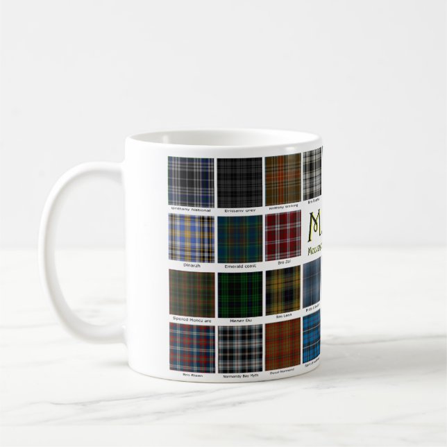 Mug aux Tartans Français Kaffemugg (Vänster)