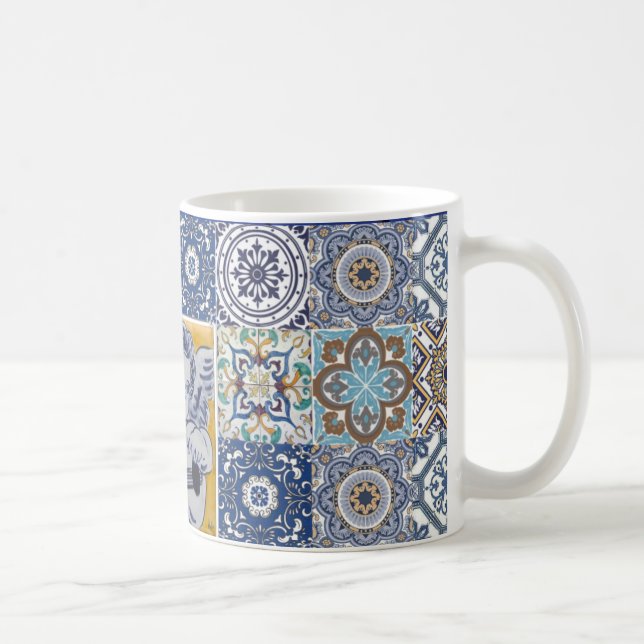 mug azulejos ángel kaffemugg (Höger)