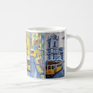 mug azulejos Lisbonne Kaffemugg