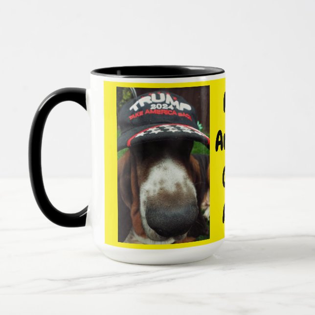 Mug Basset Hounds gör Amerika stort igen Mugg (Vänster)