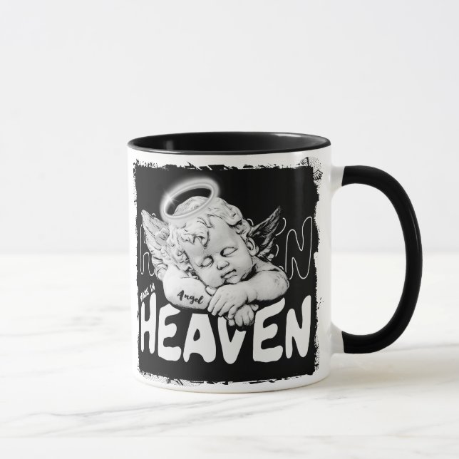 Mug Bébé mignon ange  Mugg (Höger)