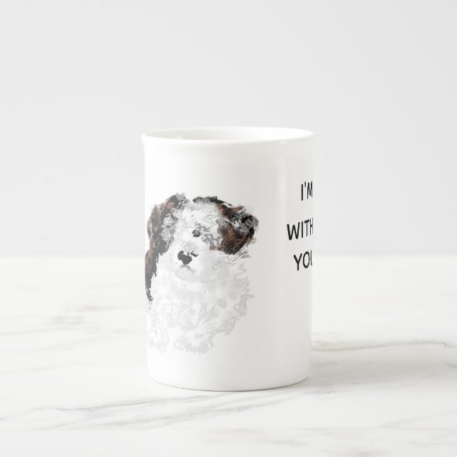 Mug : Best Friend's Benporslin Mugg (Framsidan)