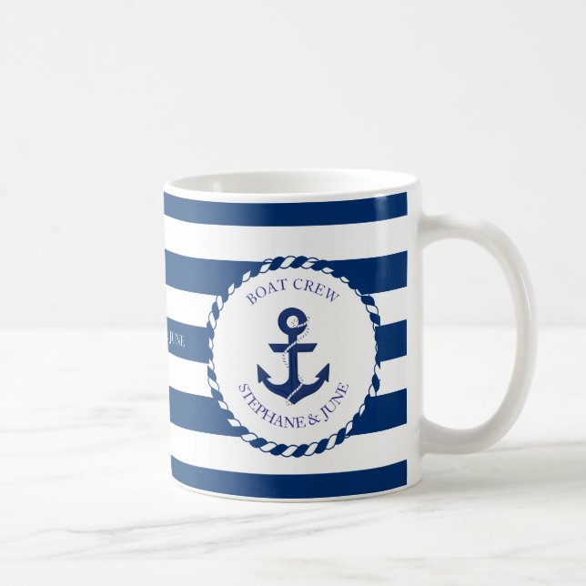 Mug Boat crew love in Kaffemugg (Höger)