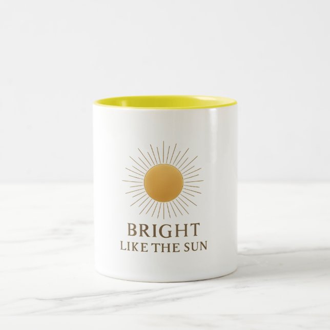 Mug - Bright Like The Sun Två-Tonad Mugg (Center)