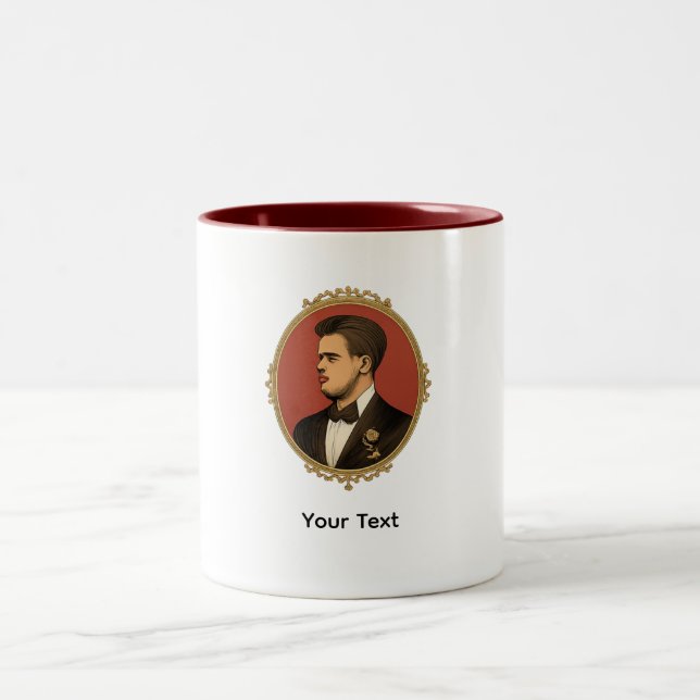 Mug - Brudgumme Två-Tonad Mugg (Center)