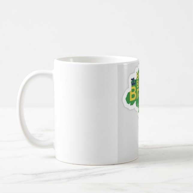 Mug cafés de barazil new desgin  kaffemugg (Vänster)
