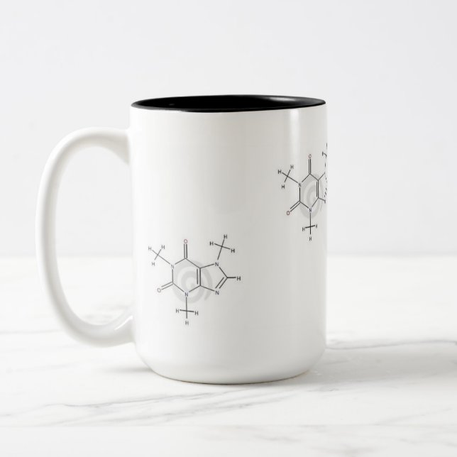 Mug Caffeine Två-Tonad Mugg (Vänster)