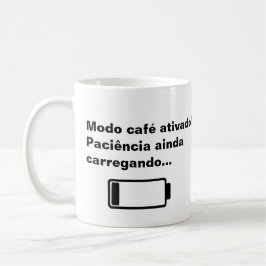 Mug | Caneca Modo Café Ativado. Kaffemugg