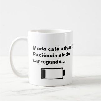 Mug | Caneca Modo Café Ativado. Kaffemugg