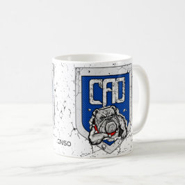 MUG CAO BLANC KAFFEMUGG