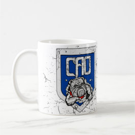 MUG CAO BLANC KAFFEMUGG