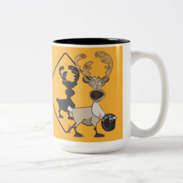 Mug Caribou Warner Två-Tonad Mugg