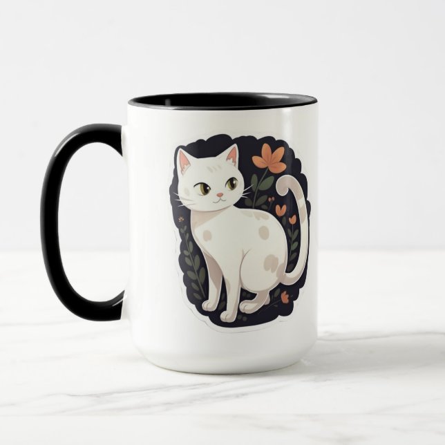 Mug Cat Mugg (Vänster)