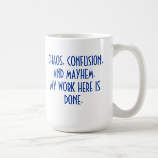MUG--CHAOSFÖRVIRRINGSFÖRÖDELSE KAFFEMUGG