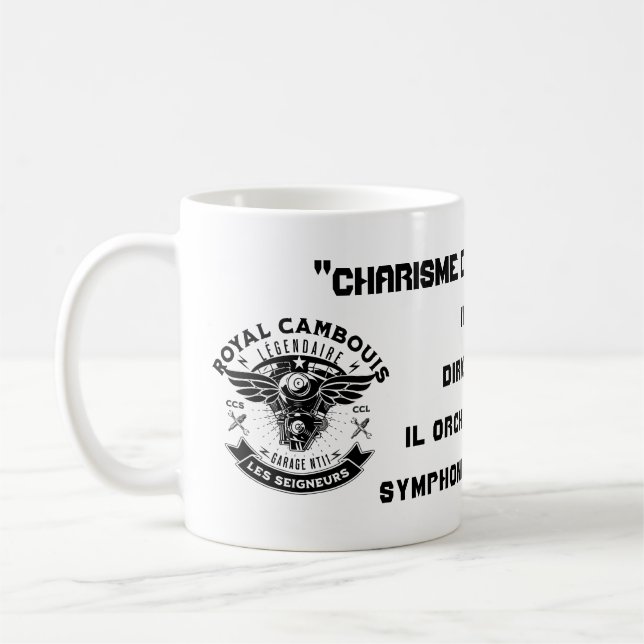 MUG Charisme de L'Adjudant Royal Cambouis Kaffemugg (Vänster)