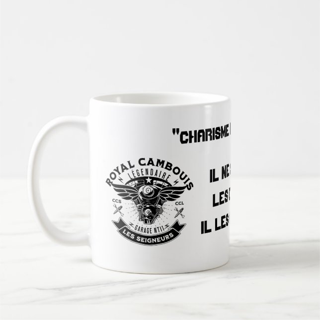 MUG Charisme du 1er classe Royal Cambouis Kaffemugg (Vänster)