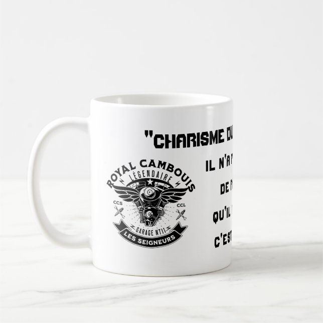 MUG Charisme du Caporal-Chef Royal Cambouis Kaffemugg (Vänster)
