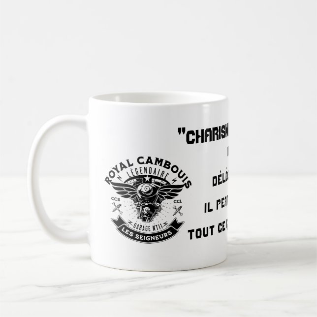 MUG Charisme du Major Royal Cambouis Kaffemugg (Vänster)