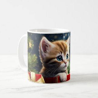 Mug CHATS DE NOEL 02 Kaffemugg