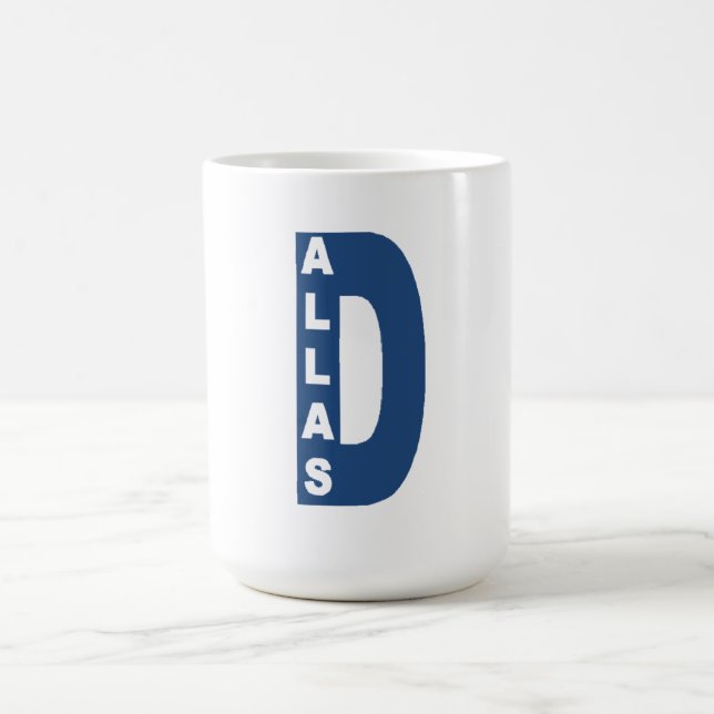 Mug classique blanc DALLAS Kaffemugg (Center)