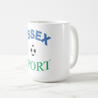 Mug classique blanche ESSEX SPORT Kaffemugg